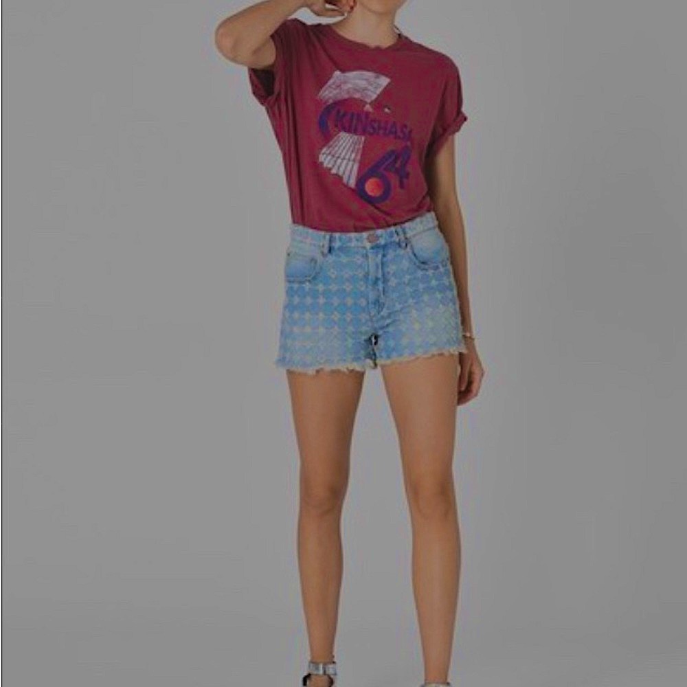 Isabel Marant NWT chelsea denim cut off shorts
